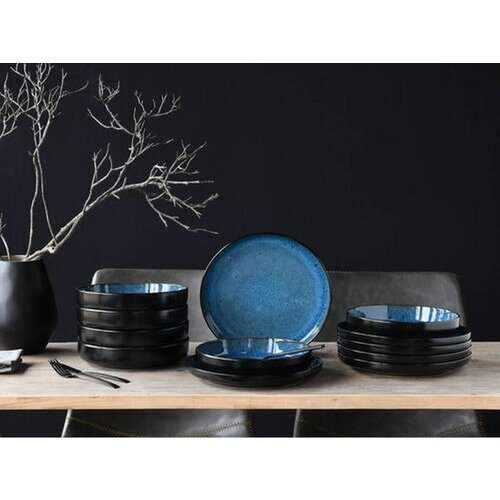 Creatable Jedilni Servis Nordic Fjord Blue, 12-Delni Slike