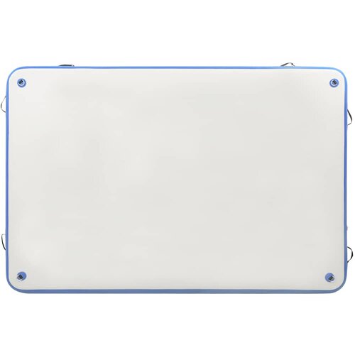 Plutajuća platforma na napuhavanje plavo-bijela 300x150x15 cm Slike