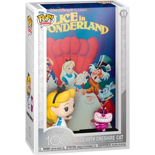 Funko POP figure Movie Poster Disney 100Th Anniversary Alice in Wonderland Cene