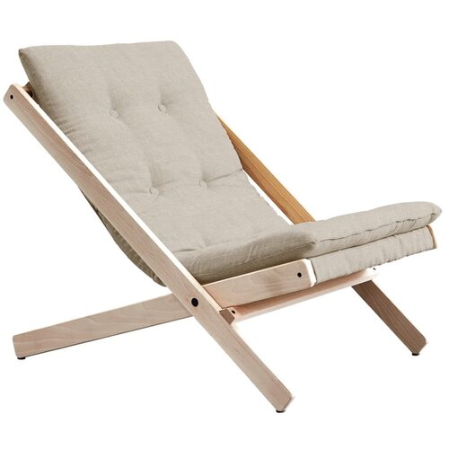 Karup Design Zložljiv fotelj Boogie Raw/Linen Beige Slike