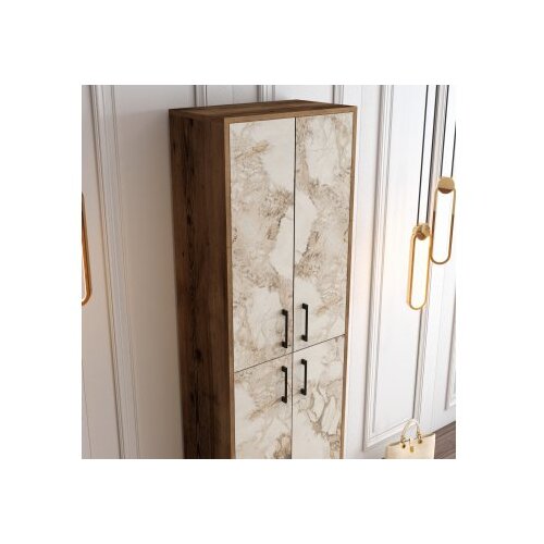 Hanah home Stalak za cipele 60x200x35cm Orah Slike