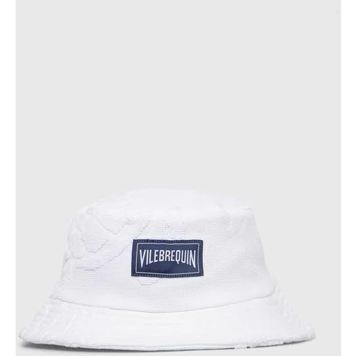 Vilebrequin Bombažni klobuk BOHEME bela barva, BOHU1201