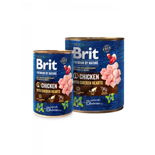Brit Premium by Nature puran z jetrci, konzerva Slike