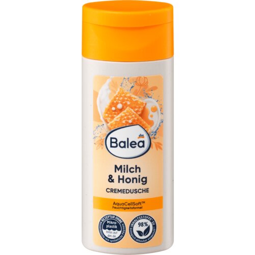 Balea Kremasti gel za tuširanje med i mleko - putna ambalaža 50 ml Cene