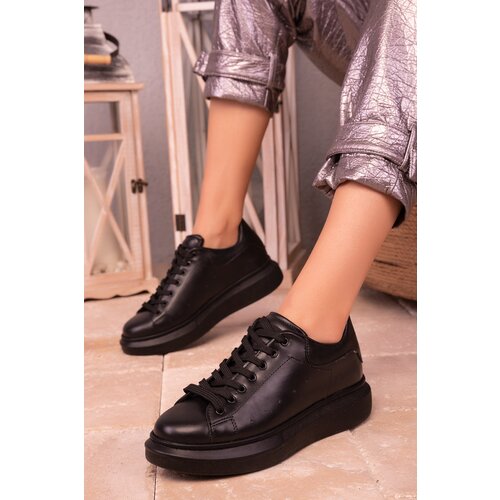 Soho Black-Black Women's Sneakers 15732 Cene