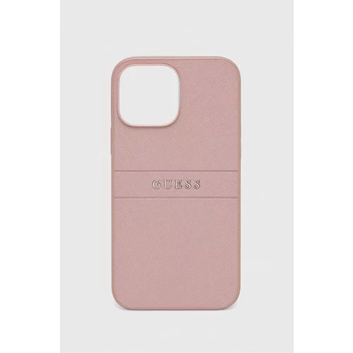 Guess Etui za telefon iPhone 13 Pro Max 6,7 roza barva