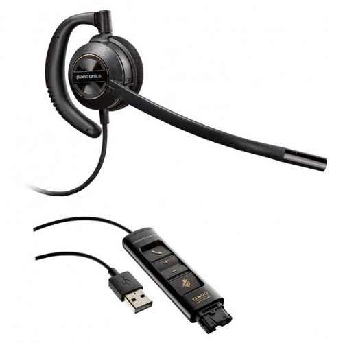 Plantronics encorepro HW530 mono crne slu&amp;scaron;alice Slike