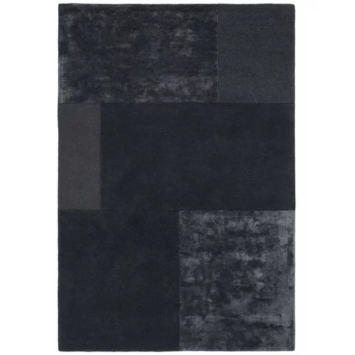 Asiatic Carpets Antracitno siva preproga Asiatic Carpets Tate Tonal Textures, 120 x 170 cm