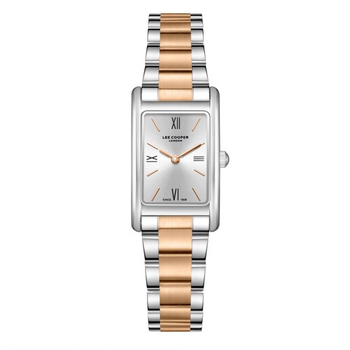 Lee Cooper Ženski sat LC08300.530, Srebrno kući&amp;scaron;te, Srebrno-rose gold Slike