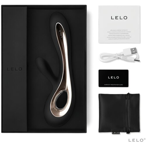 Lelo Rabbit vibrator Lelo Soraya 2, črn Slike
