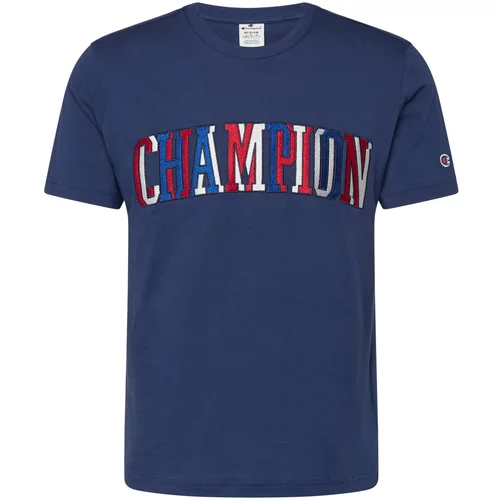 Champion Authentic Athletic Apparel Majica modra / temno modra / rdeča / bela