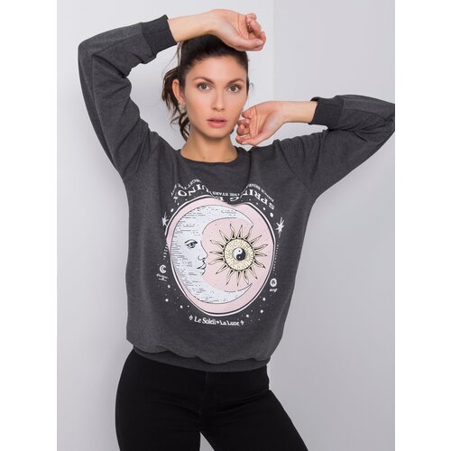 FANCY Sweatshirt-FA-BL-6950.13P-dark gray Cene