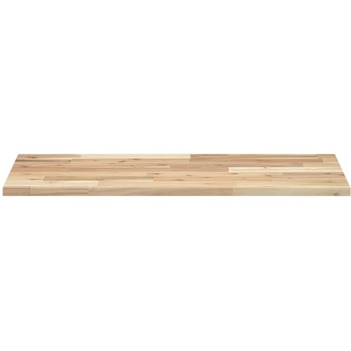  Plutajuće police 2 kom 80x40x2 cm Neobrađeno puno drvo akacije Slike