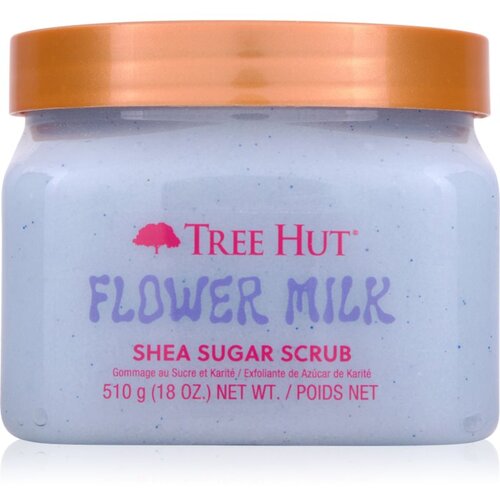 TREE HUT Shea Sugar Scrub Flower Milk sladkorni piling za telo 510 g Slike