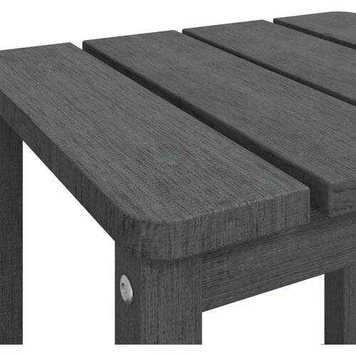  Vrtni stol Adirondack antracit 38 x 38 x 46 cm HDPE Slike