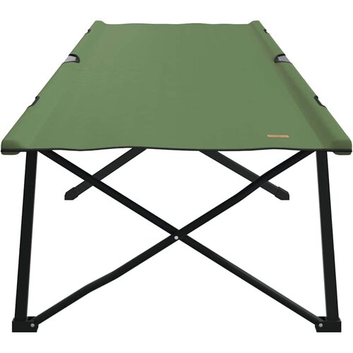  Sklopivi kamperski krevet 2 pcs Zelena 206 x 76 x 74 cm Slike