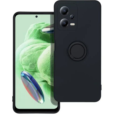  SILIKONSKA RING maska za XIAOMI Redmi NOTE 12 5G crna Slike