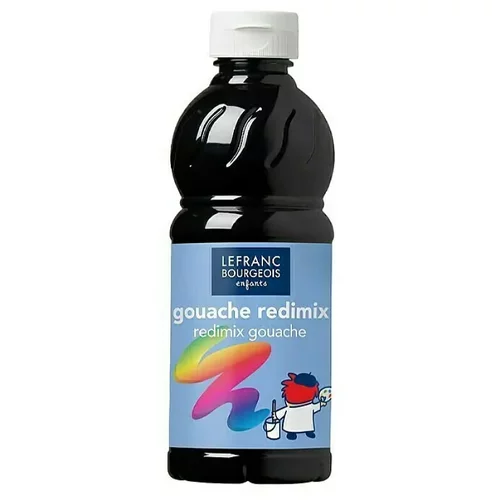  gvaš redimix (crne boje, 500 ml, boca)