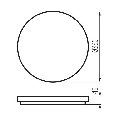 Kanlux 26988 - LED plafonsko svetlo sa senzorom VARSO 22/30W/230V 3000/4000/6500K prečnik 33 cm IP54 Slike