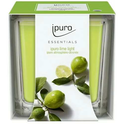 IPURO Essentials Lime Light mirisna svijeća 125 g