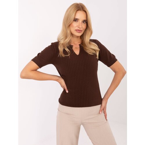 P-M Sweater-PM-SW-PM-5053.39-dark brown Slike