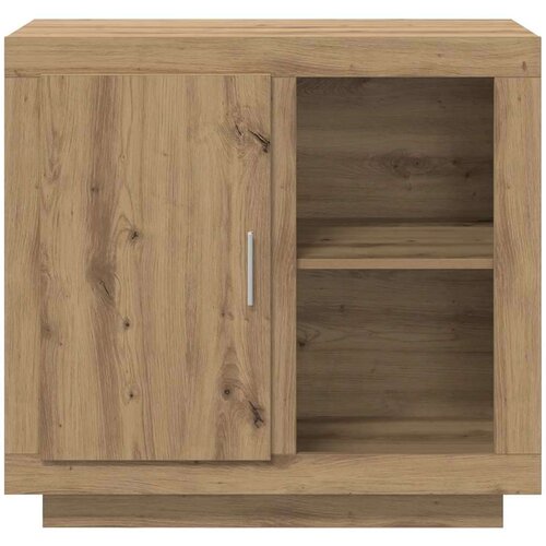 vidaXL Strani šal artisan hrast 40 x 80 x 75 cm Konstruiran les Cene
