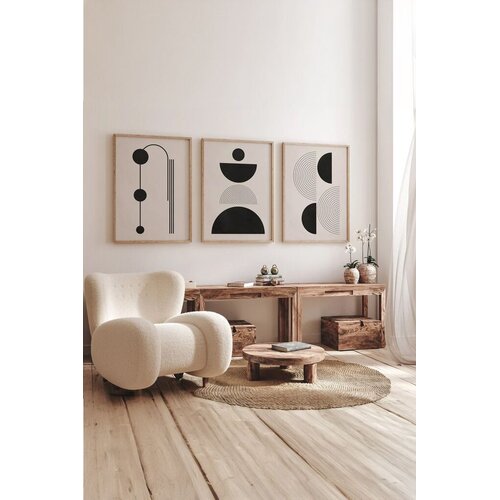 Wallity slika 3Dartsoho83, 3 dijela, 33 x 48 cm Cijene