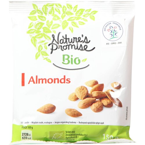 Nature¿s Promise Badem Nature's Promise BIO 150g Cene