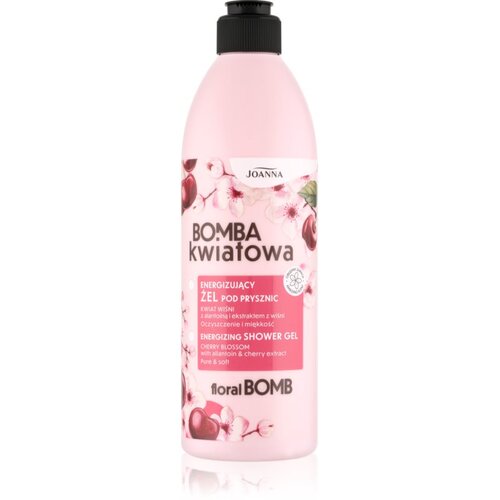 Joanna Floral Bomb Energizing gel za prhanje Cherry Blossom 500 ml Slike