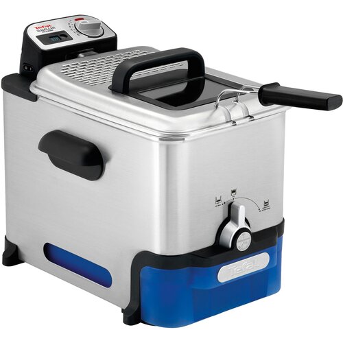 Tefal FR8040 Oleoclean Pro Inox &amp;amp; Design Kaltzonen-Fritteuse Slike