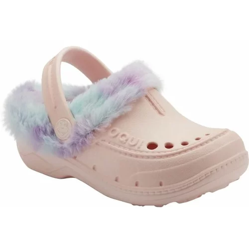 Coqui HUSKY KIDS Dječje toplinske papuče, ružičasta, veličina