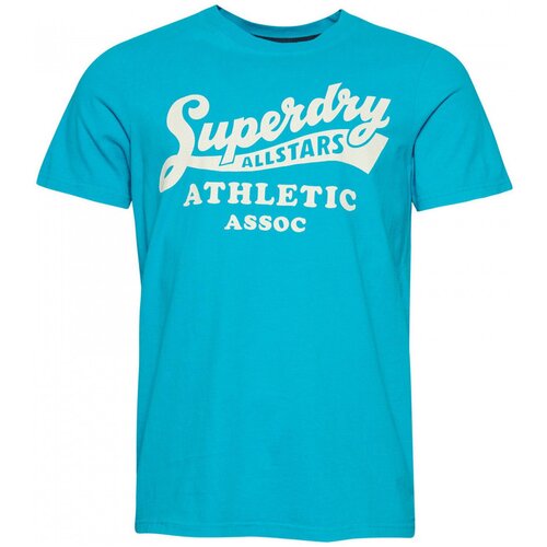 Superdry Majice &amp;amp; Polo majice Vintage home run Modra Slike