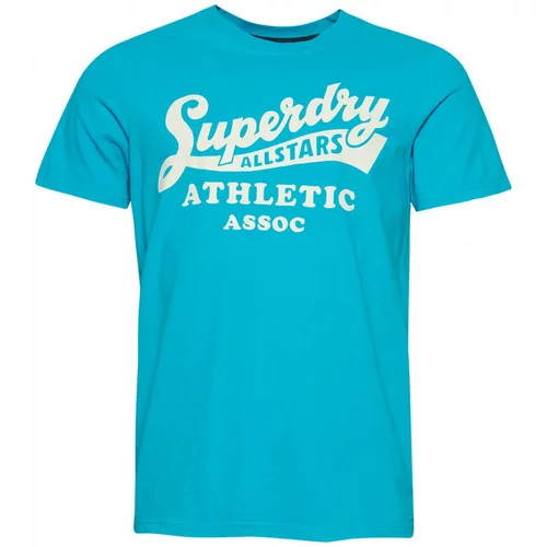 Superdry Majice & Polo majice Vintage home run Modra