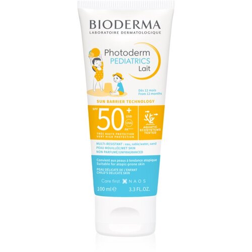 Bioderma Photoderm Pediatrics za&amp;scaron;titno dječje mlijeko za sunčanje SPF 30 100 ml Slike