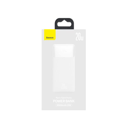 Baseus Adaman zunanja baterija z zaslonom, kovina PPAD070101 20.000 mAh, 22,5W, črna (USB-C kabel, 3A, 0,3 m) Cene