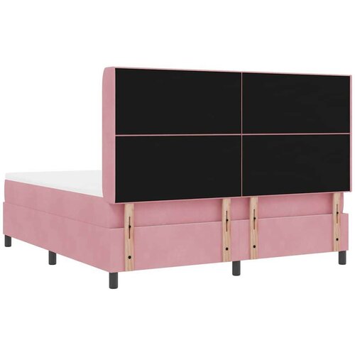 Box spring krevet s madracem Ružičasta 180 x 200 cm Bar&amp;scaron;un Slike