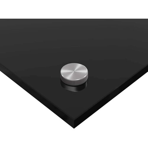 VidaXL Za&amp;scaron;čita za kuhinjo Črna 80 x 40 x 0.8 cm kaljeno steklo Slike