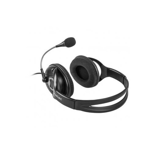 Natec Natek Bear 2 NSL-1178 slu&amp;scaron;alke s črnim mikrofonom, (21153500) Slike