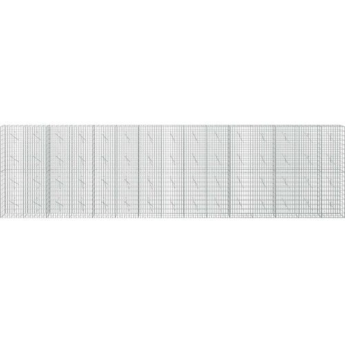  Gabion s žicom debljine 5 mm i mrežom 5x10 cm 750x10x200 cm - 10 cm 200 cm 750 cm Slike