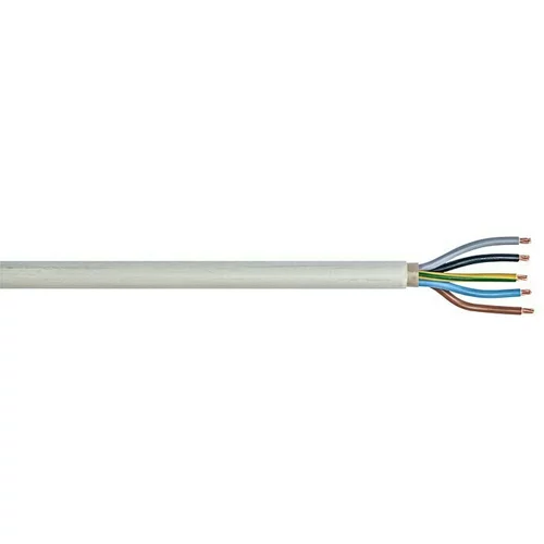 Kabel za vlažne prostorije po dužnom metru (Broj parica: 5, 16 mm², Sive boje)