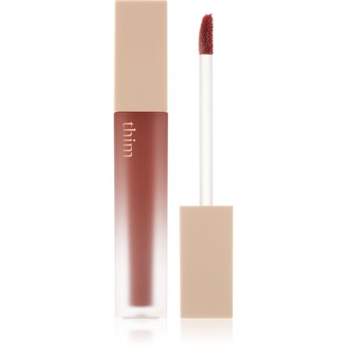 Thim Sheer Matte Liquid Lip lagani tekući mat ruž za usne nijansa 01 Cozy Beige 4 g Slike