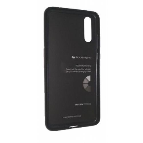 Goospery i-Jelly Metal tanek silikonski ovitek za iPhone XR - črn Cene