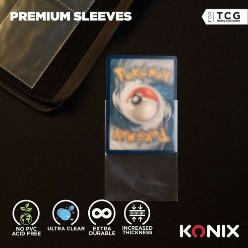 Konix zaštita za karte tcg - premium sleeves 100 pcs Cene