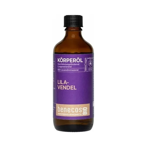 Benecos benecosBIO olje za telo "Lila-Vendel"