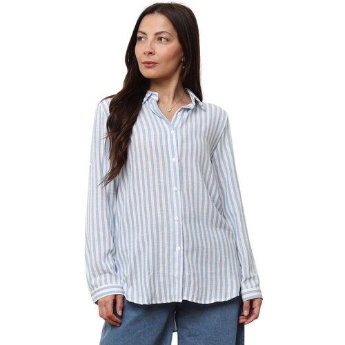 La Modeuse Srajce & Bluze 74559_P176169 Modra Cene