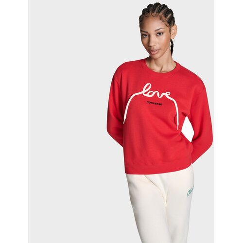 Converse Ženski duks love lace long sleeve crew Cene