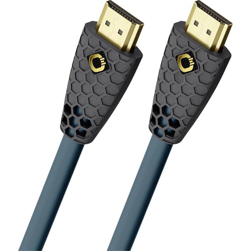 Oehlbach HDMI priključni kabel HDMI-A vtič\, HDMI-A vtič 1.00 m bencinsko modra\, antracitna D1C92600 #####8K UHD HDMI kabel, (20419304) Cene