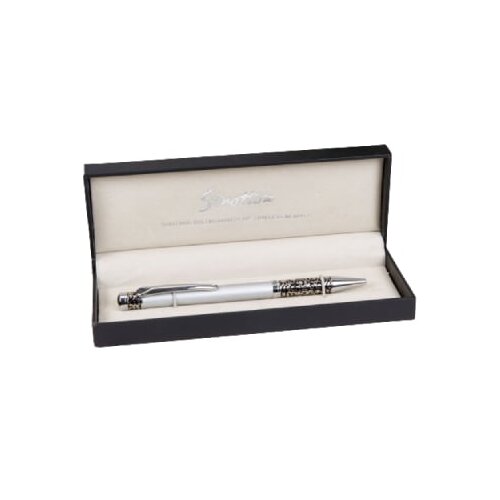 Widdop & Co. Stratton - Hemijska olovka - Stratton, Two Tone Silver Etched Motif Cene