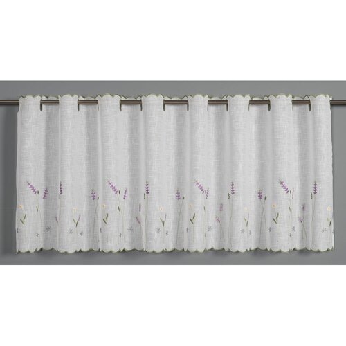 Sehlbach Bijela prozirna zavjesa 135x245 cm Lavender – Cene