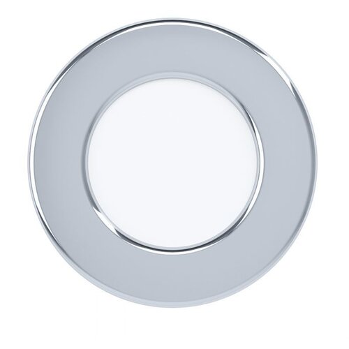 Eglo Fueva 5 ugradbena led, 2,7w, 300lm, prečnik 86, ip44, bela/hrom/plastika Slike